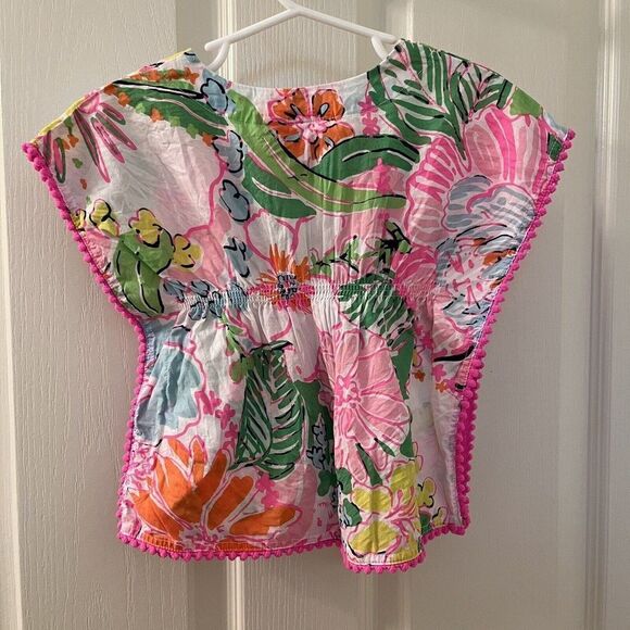 Lilly Pulitzer for Target Swim Cover Up Nosie Posey Floral Girls Size 12 Months - Picture 10 of 13